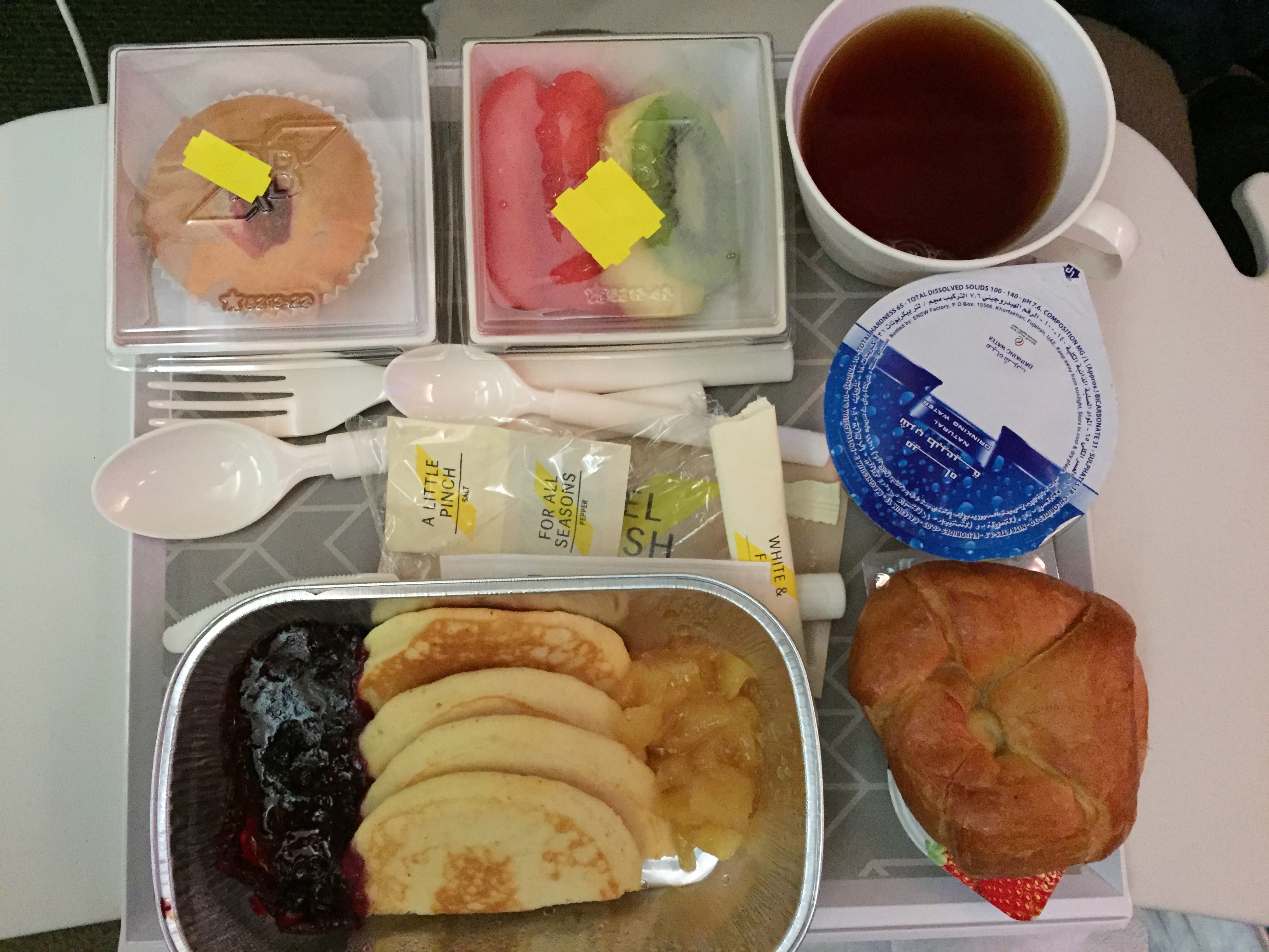 Słodka wersja śniadania w Royal Brunei